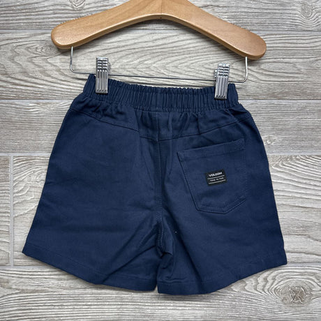 NEW Crochet Button Up Shirt Stripes & Pull On Shorts 24M
