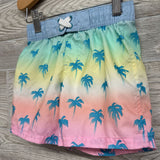 Swim Trunks Palm Trees 4T