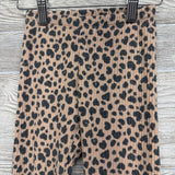 Ribbed Leggings Animal Print 5T