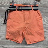 NEW Flat Front Shorts W/ Belt 5