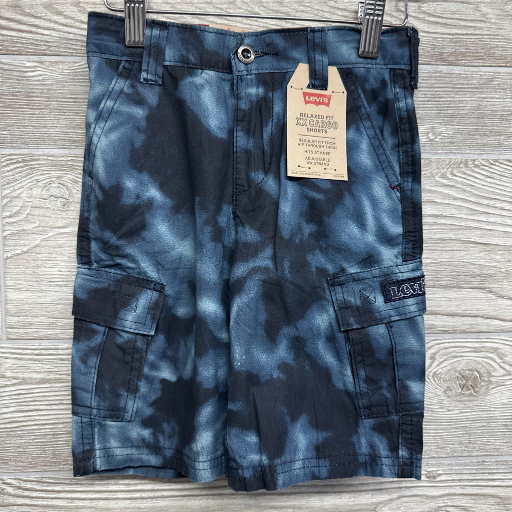 NEW Relaxed Fit XX Cargo Shorts Tie Dye 4T