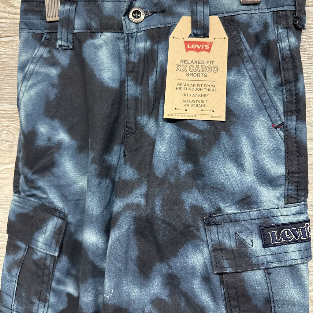 NEW Relaxed Fit XX Cargo Shorts Tie Dye 4T