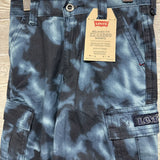 NEW Relaxed Fit XX Cargo Shorts Tie Dye 4T