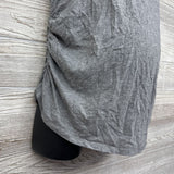 Ruched V Neck Shirt XL