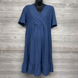 Textured Dots Nursing Dress Large
