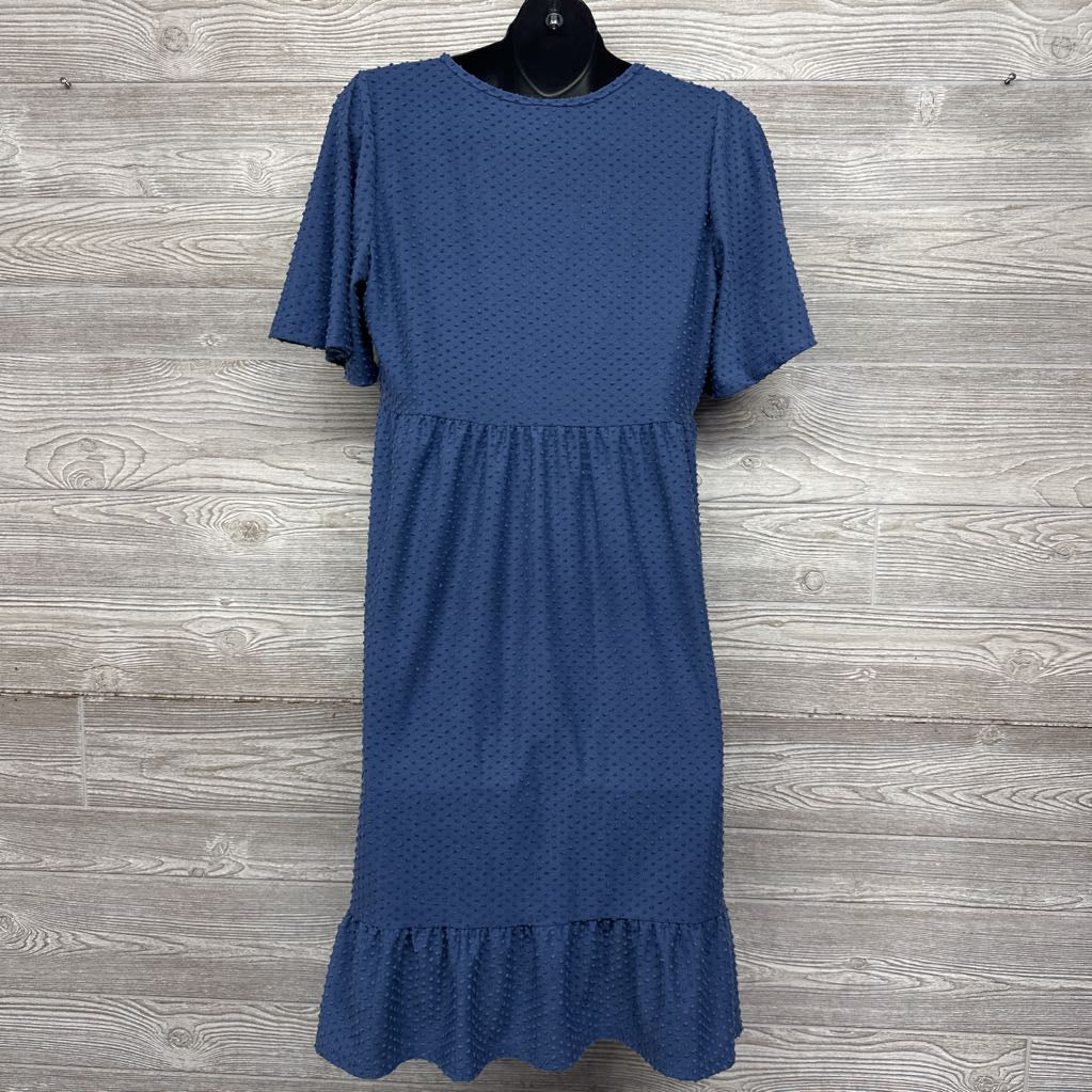 Textured Dots Nursing Dress Large