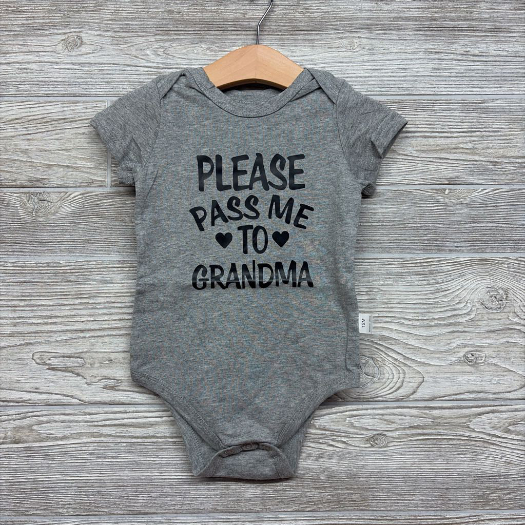 Bodysuit Please Pass Me To Grandma 12M