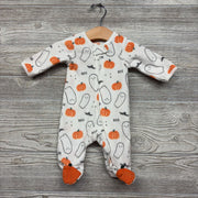 Blanket Sleeper Boo Ghosts Pumpkins NB