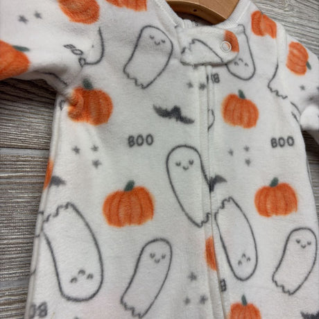 Blanket Sleeper Boo Ghosts Pumpkins NB