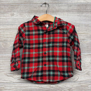 LS Plaid Button Up Shirt 18M