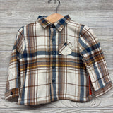 NEW LS Plaid Button Up Shirt 18M