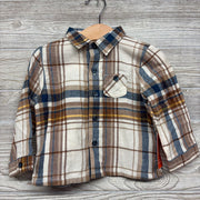 NEW LS Plaid Button Up Shirt 18M