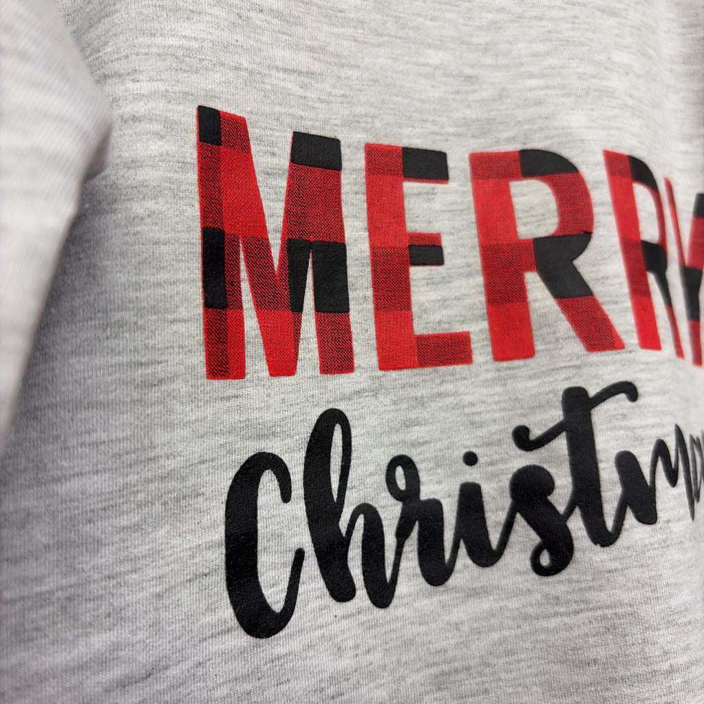 LS Shirt Merry Christmas 2T