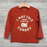 LS Shirt I Was Told There Would Be Turkey 2T