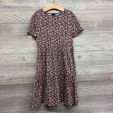 Ribbed Tiered Dress Flowers 10-12