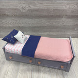 Starry Slumbers Platform Bed Furniture Accessory Set for 18"