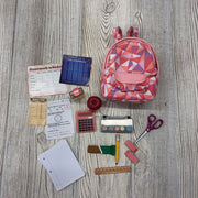 Off To School Accessories For 18" Doll