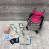 Heels On Wheels 18" Doll Playset