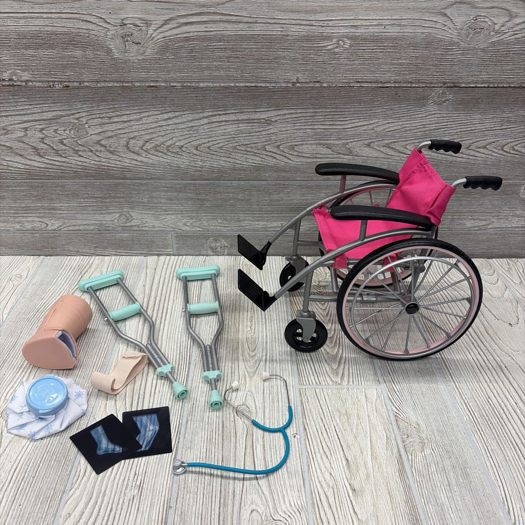 Heels On Wheels 18" Doll Playset