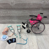Heels On Wheels 18" Doll Playset