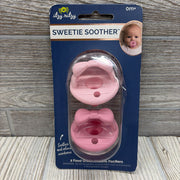 NEW 2 Pk Sweetie Soother Pacifiers 0M+