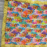 Mossbud Swirl Blanket