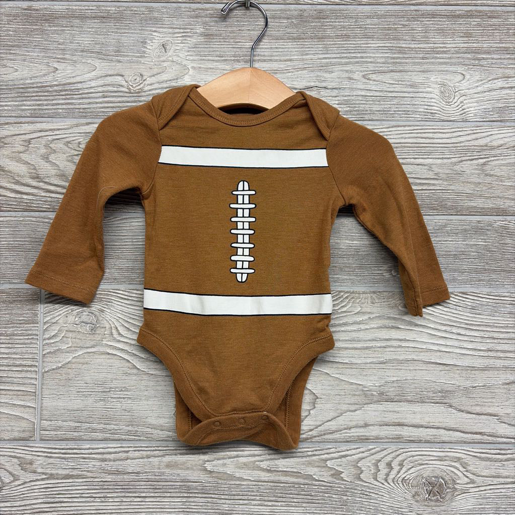 LS Bodysuit Football 3-6M