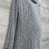 Sweater Fleece Mock Neck Nursing Shirt Medium