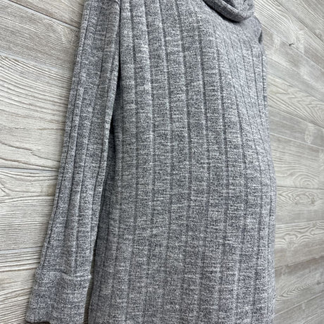 Sweater Fleece Mock Neck Nursing Shirt Medium