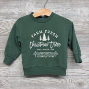 Crewneck Farm Fresh Christmas Trees 18-24M