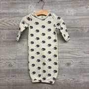 LS PJ Gown Hedgehogs 0-6M