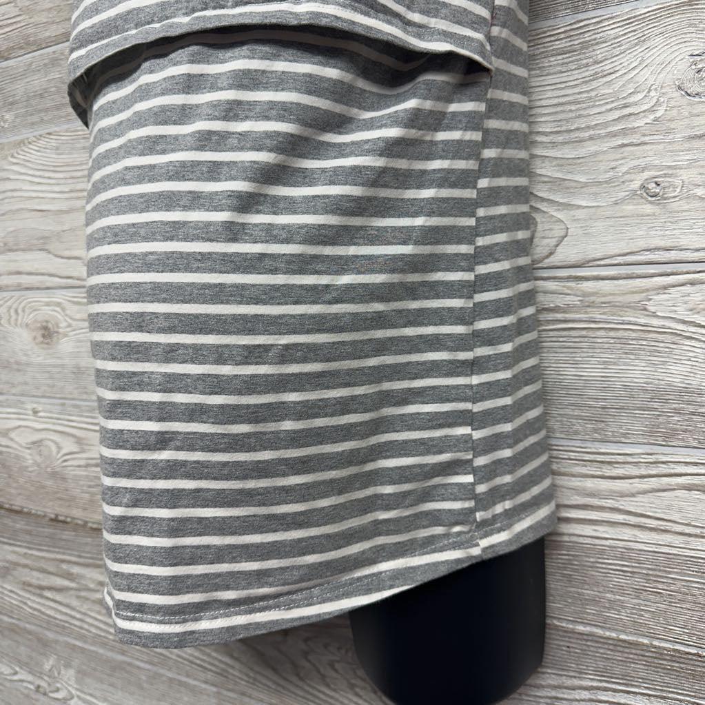 Nursing Shirt Stripes Large