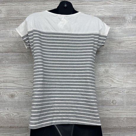 Nursing Shirt Stripes Large