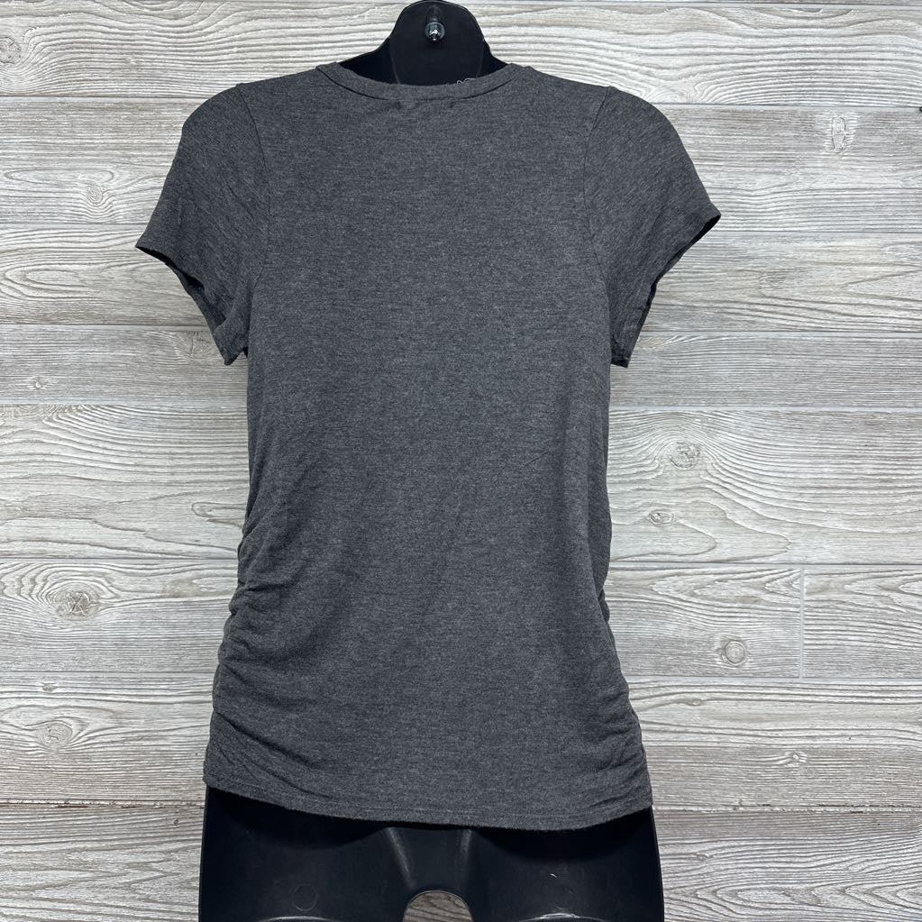Ruched Shirt You're Kickin Me Small Medium