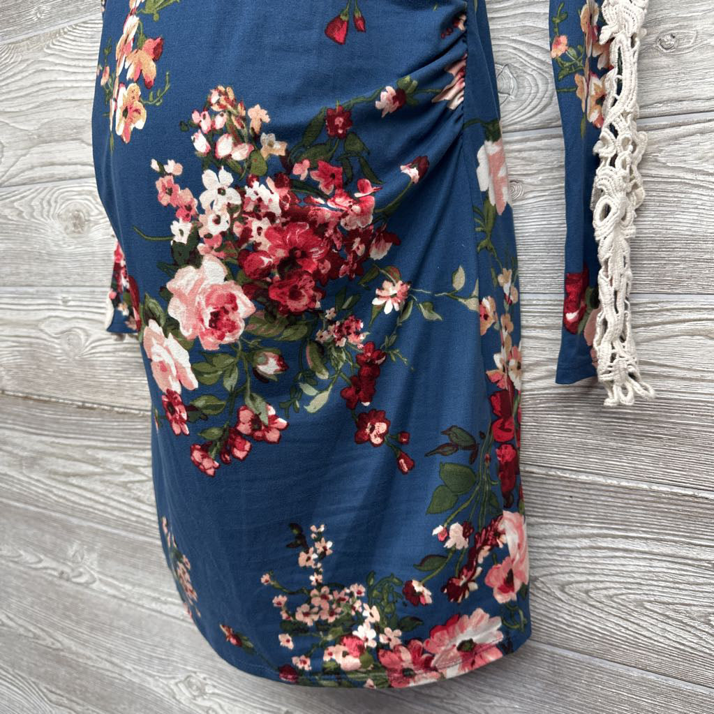 Bodycon Dress Flowers Small