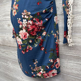 Bodycon Dress Flowers Small