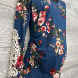 Bodycon Dress Flowers Small