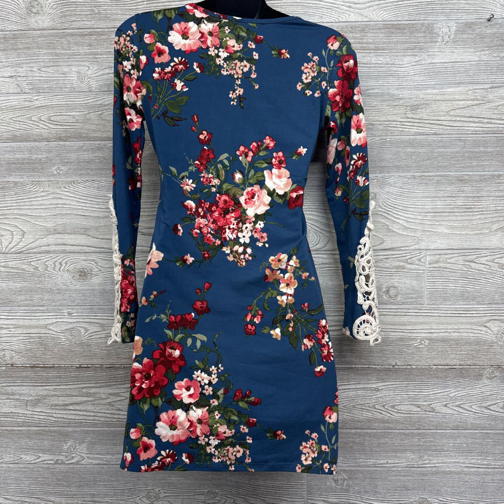 Bodycon Dress Flowers Small