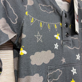 NEW LS Henley Outfit Dream Chaser IA 3-6M