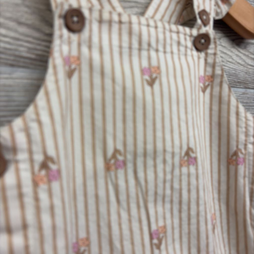 Flutter Strap Stripes Flowers 18M