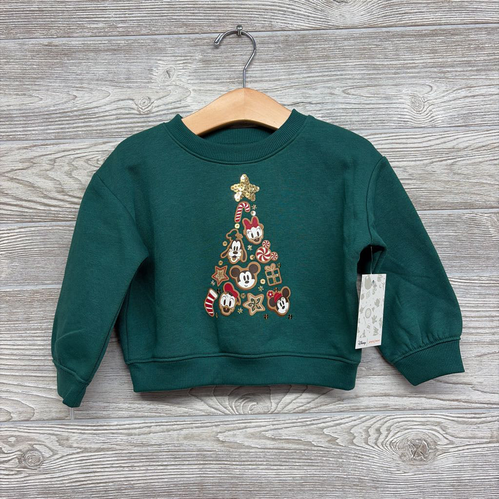 Crewneck Mickey Mouse Tree 18M
