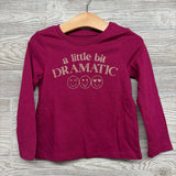 LS Shirt A Little Bit Dramatic 2T