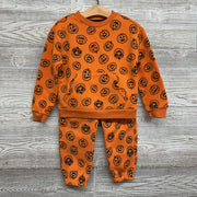 Crewneck & Jogger Sweatpants Pumpkins 4T