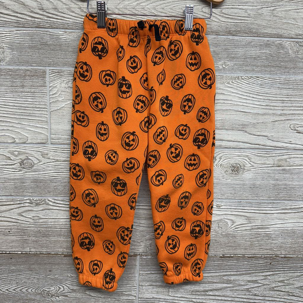 Crewneck & Jogger Sweatpants Pumpkins 4T
