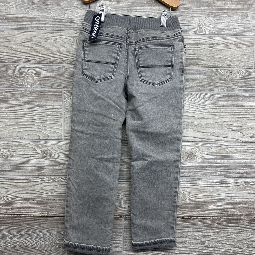NEW Drawstring Fleece Lined Jeans 7