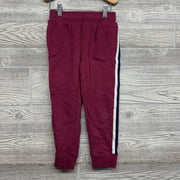 French Terry Drawstring Joggers Side Stripes 6