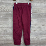 French Terry Drawstring Joggers Side Stripes 6