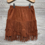 Faux Suede Tassel Skirt 8