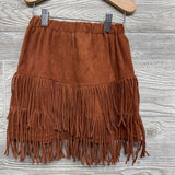 Faux Suede Tassel Skirt 8