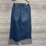 Wide Leg Cuffed Jeans 7